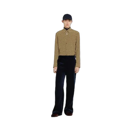 Stretch Cotton Velvet Pant