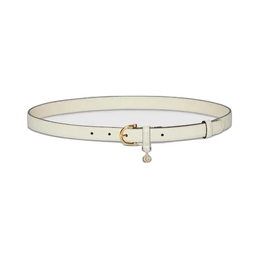 Thin Belt With Stirrup Buckle