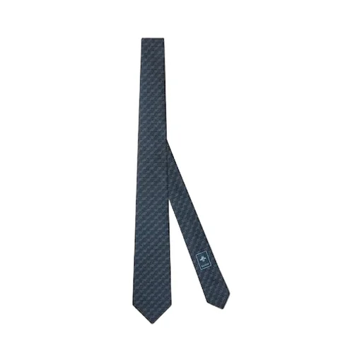 Gg Silk Jacquard Tie