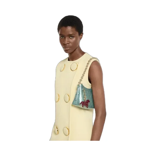 Gg Emblem Small Shoulder Bag