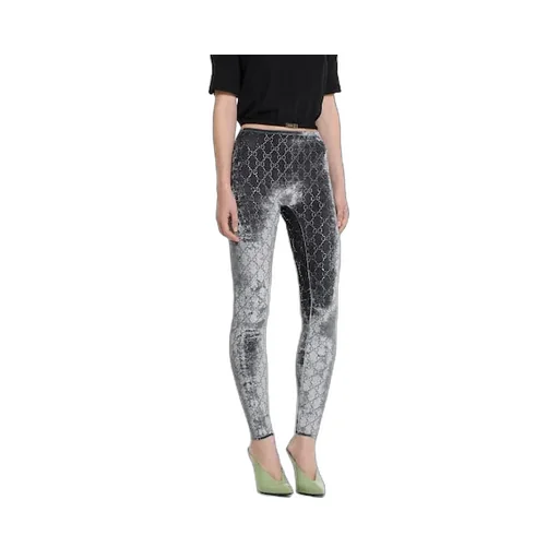 Gg Crystal Embroidered Leggings