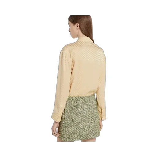 Interlocking Gg Silk Jacquard Shirt