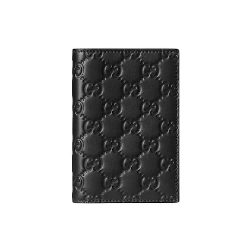 Gg Emblem Passport Case