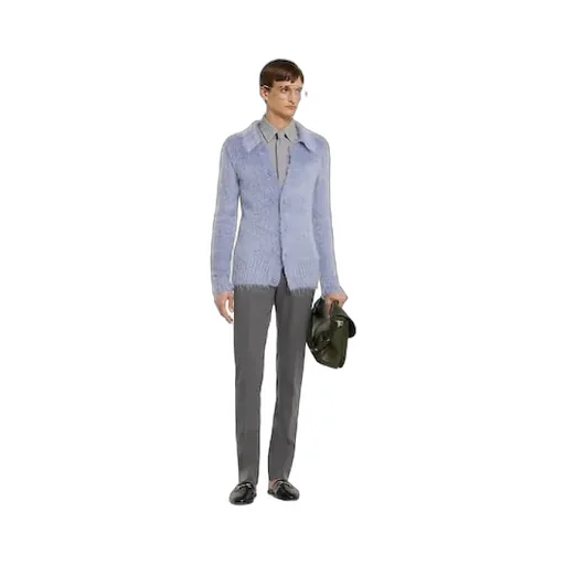 Heavy Wool Satin Pant