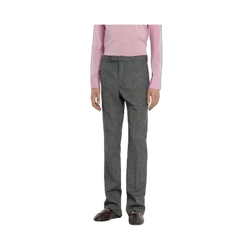 Wool Mouliné Pant