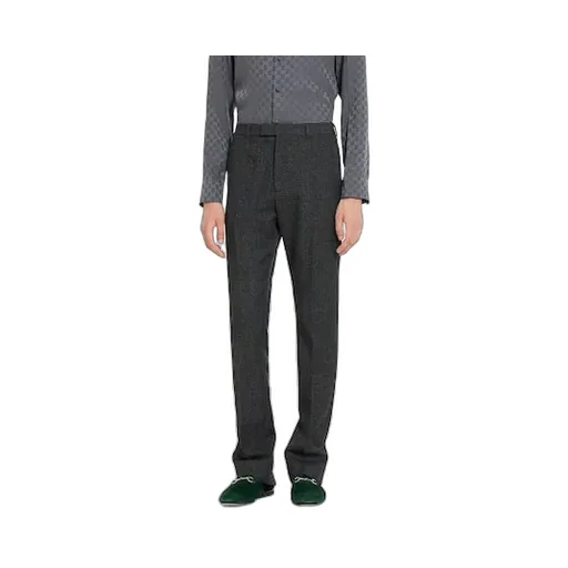 Wool Mouliné Pant