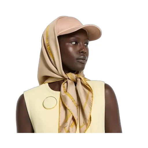 Cotton Baseball Cap With Embroidery