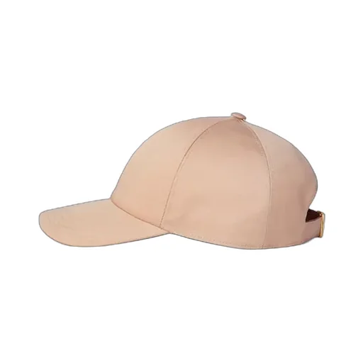 Cotton Baseball Cap With Embroidery