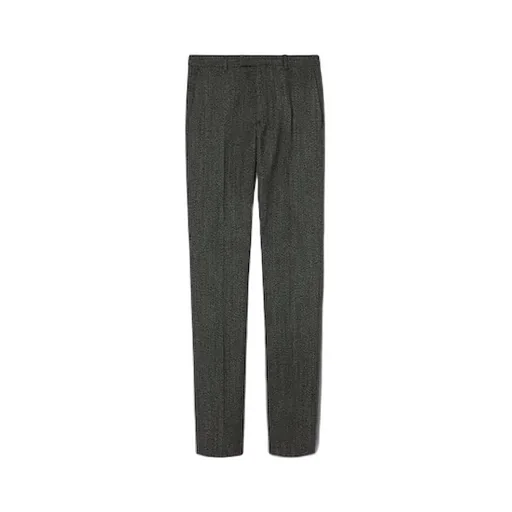 Wool Mouliné Pant