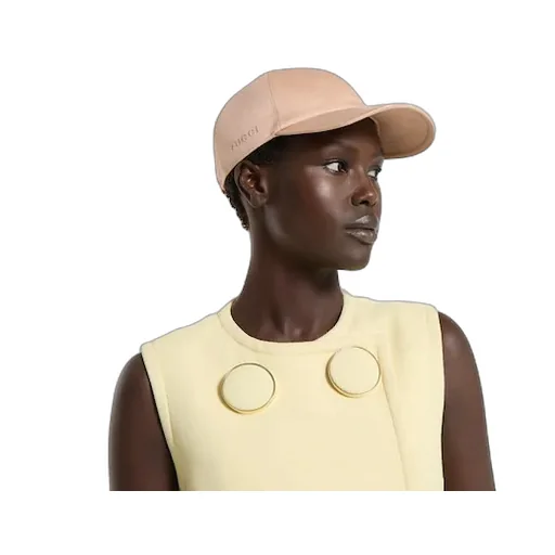 Cotton Baseball Cap With Embroidery