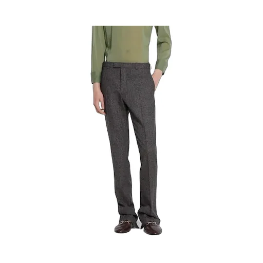 Wool Mouliné Pant