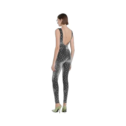 Gg Crystal Embroidered Jumpsuit