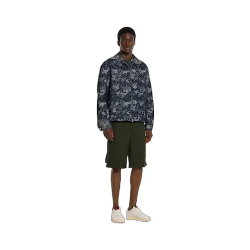 Gg Jacquard Denim Jacket