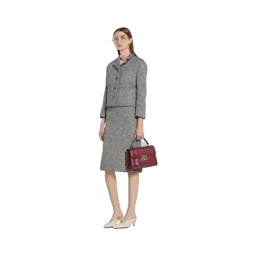 CrÊPe De Chine Shirt With Neck Bow