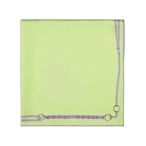 Printed Silk Twill Carré