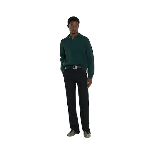 Reversible Belt With Interlocking G Buckle
