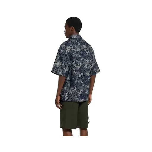 Gg Jacquard Denim Shirt
