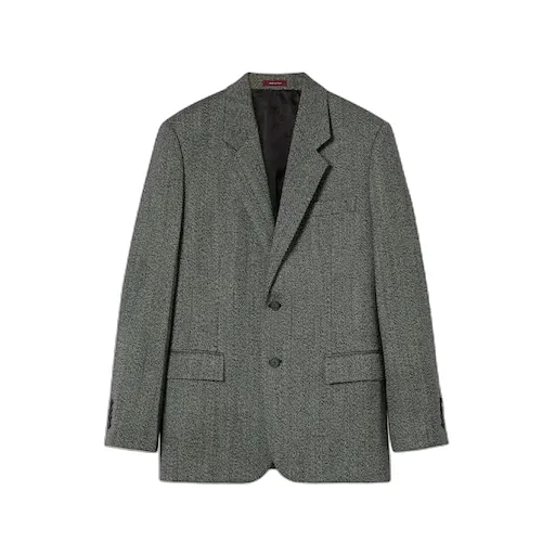 Wool Mouliné Jacket