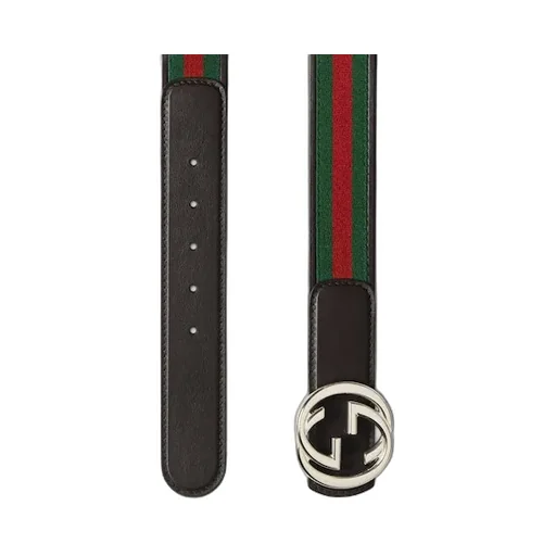 Reversible Belt With Interlocking G Buckle