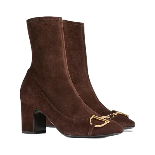 Ankle Boot With Half Horsebit