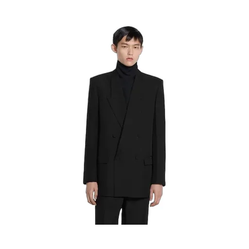 Double-Breast Technical Panama Jacket