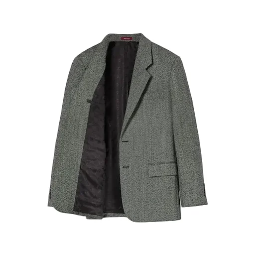 Wool Mouliné Jacket