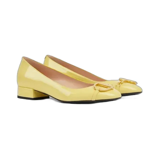 Ballet Flat With Half Horsebit