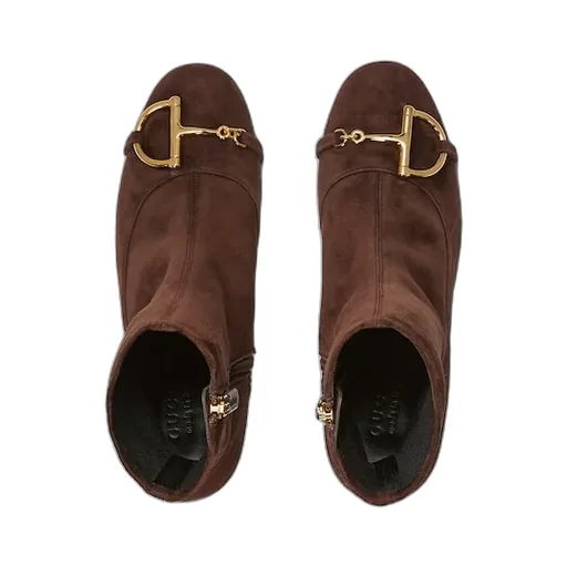 Ankle Boot With Half Horsebit