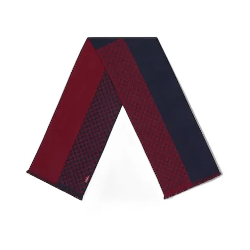 Gg Wool Jacquard Scarf