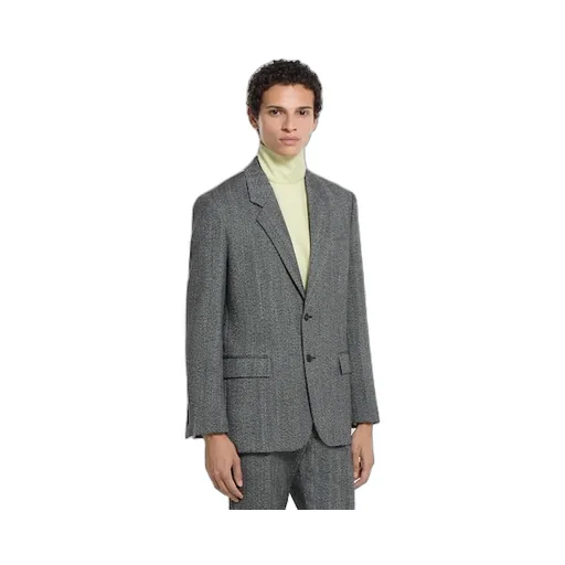 Wool Mouliné Jacket