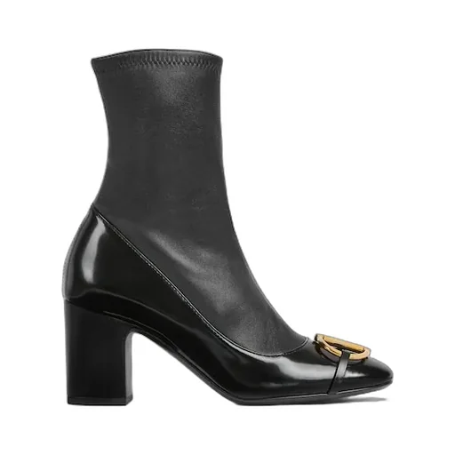 Ankle Boot With Half Horsebit
