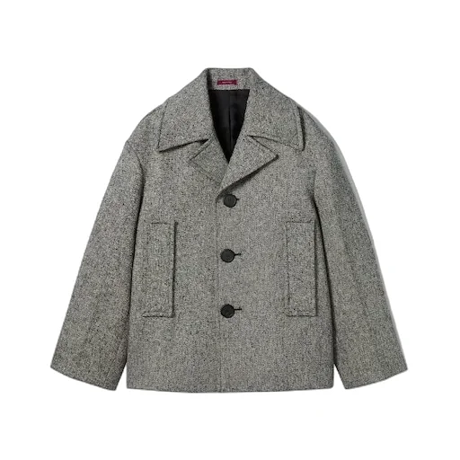 Double Cotton Wool Caban