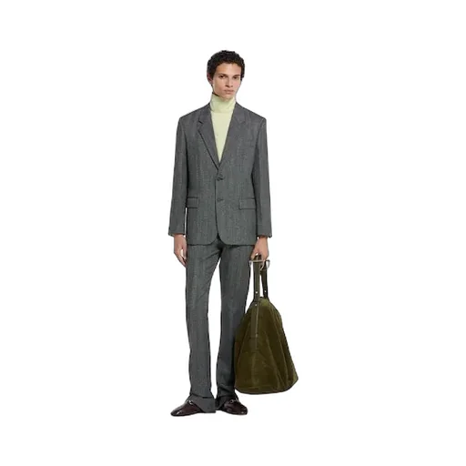 Wool Mouliné Jacket