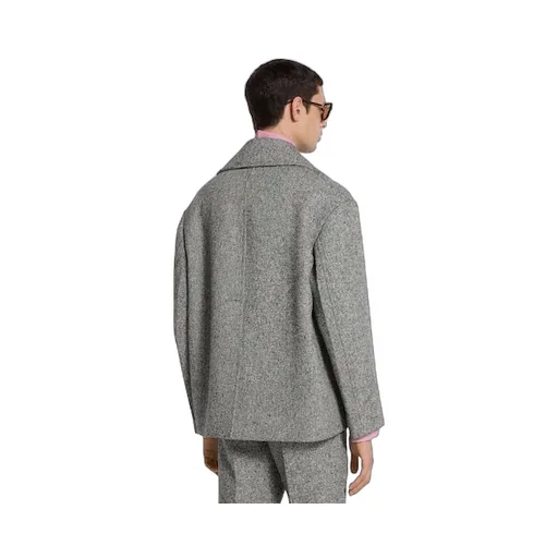 Double Cotton Wool Caban