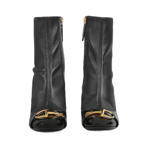 Ankle Boot With Half Horsebit