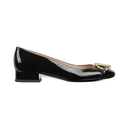 Ballet Flat With Half Horsebit