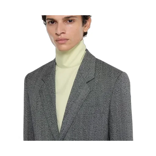 Wool Mouliné Jacket