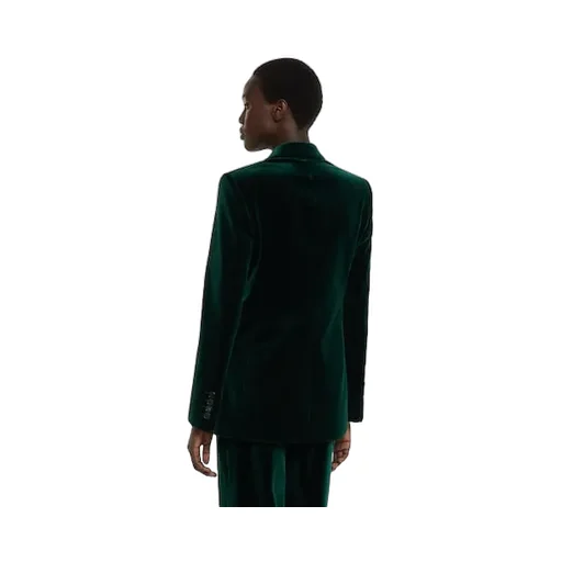 Stretch Cotton Velvet Jacket