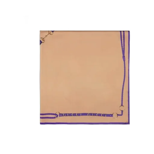 Printed Silk Twill Carré