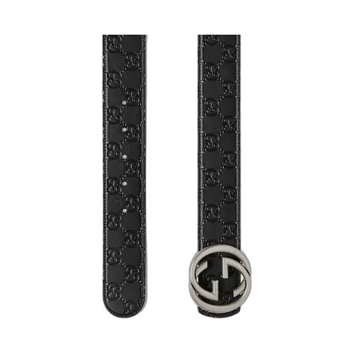 Reversible Belt With Interlocking G Buckle