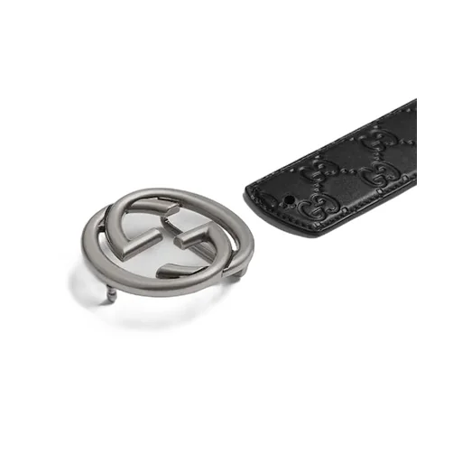 Reversible Belt With Interlocking G Buckle