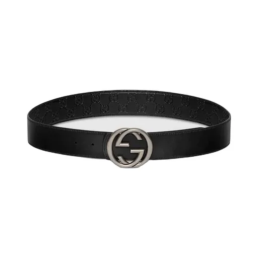 Reversible Belt With Interlocking G Buckle