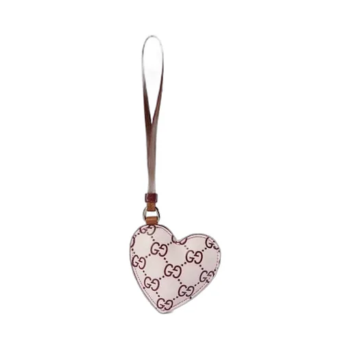 Heart-Shaped Bag Charm