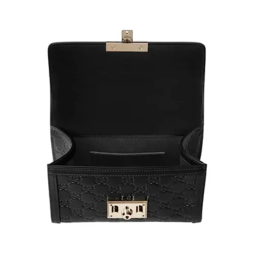 Padlock Small Top Handle Bag
