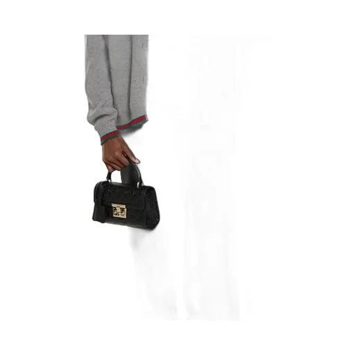 Padlock Small Top Handle Bag