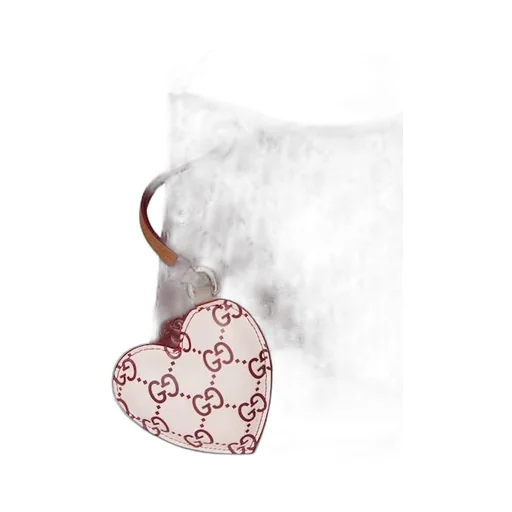 Heart-Shaped Bag Charm