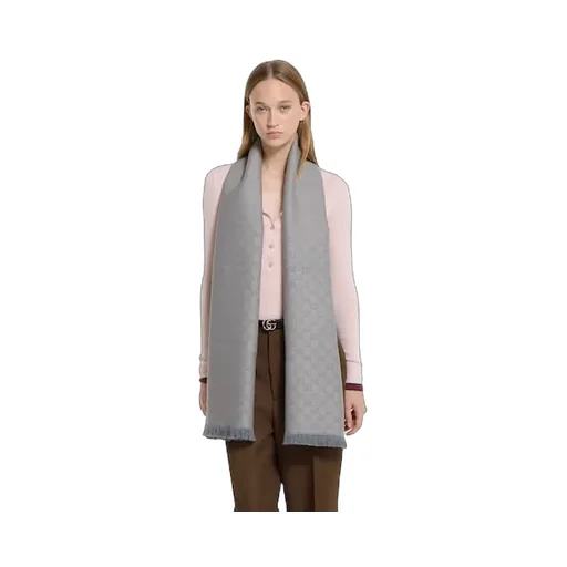Gg Wool Scarf