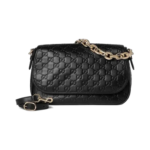 Gg Emblem Medium Shoulder Bag