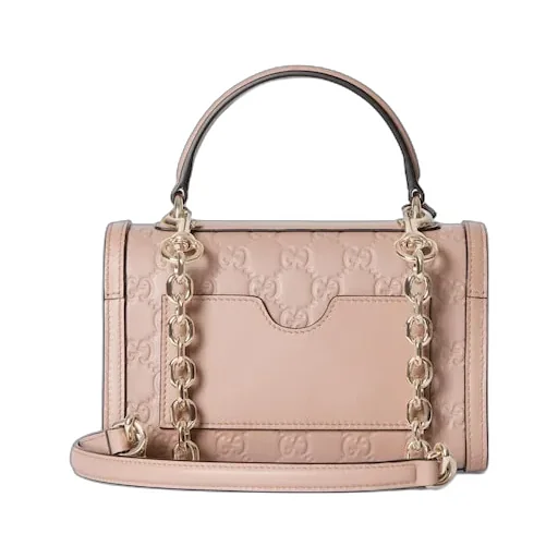 Padlock Small Top Handle Bag