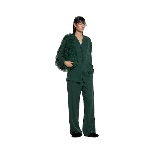 Gg Silk Jacquard Jogging Pant